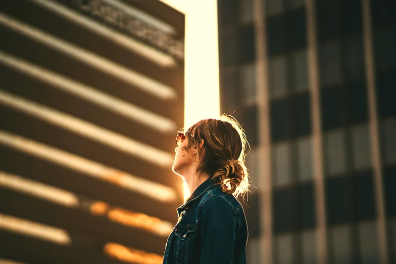 Warm Vintage film preset example